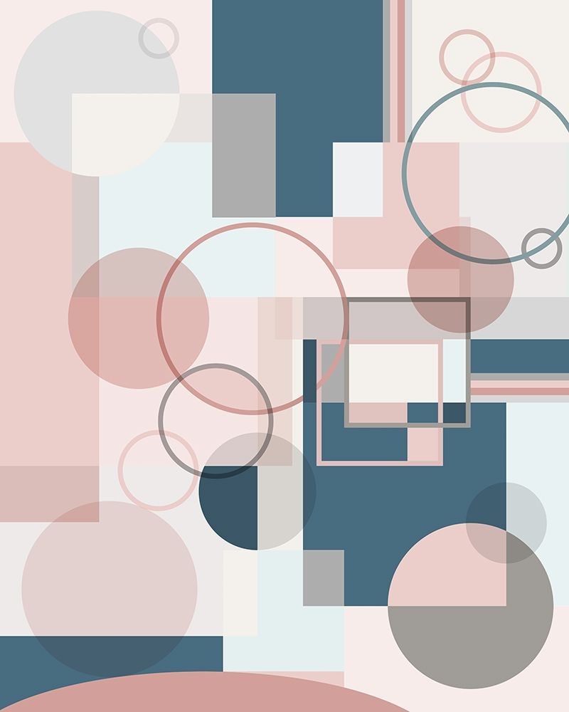 Wall Art Painting id:298681, Name: Modern Geo, Artist: Carpentieri, Natalie