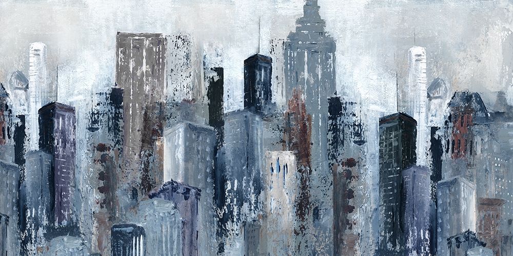 Wall art: City Mood, by Robinson, Carol
