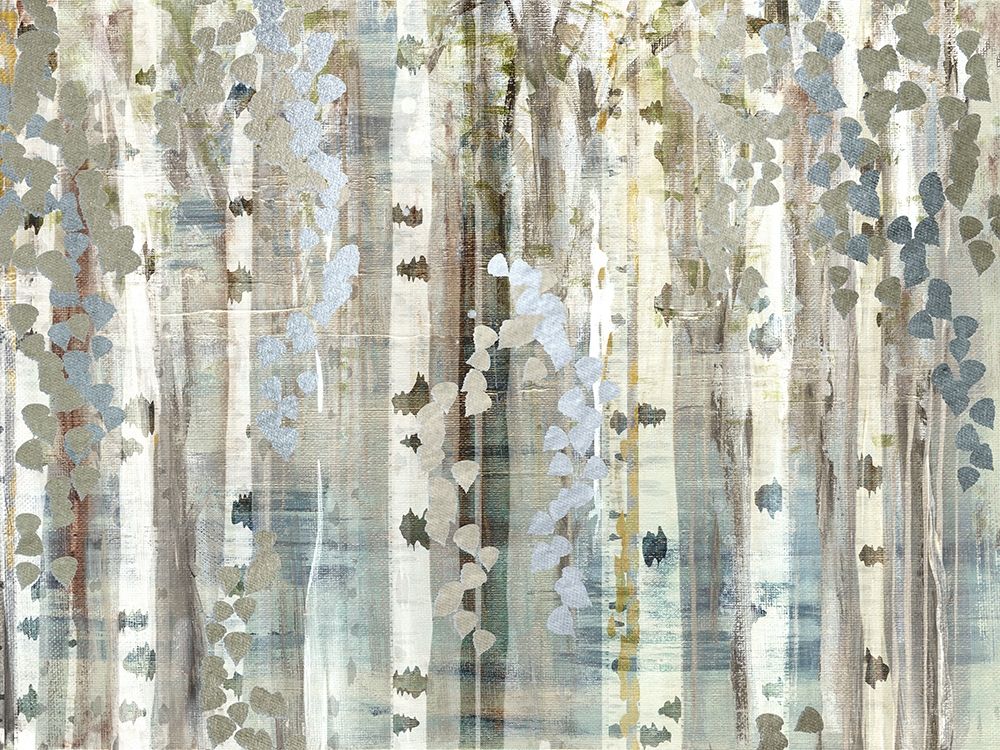 Art Print: Birch Wood Meadow