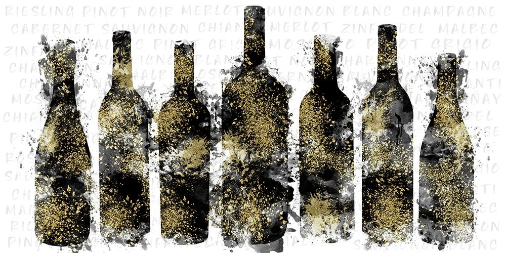 Art Print: Wine Selection