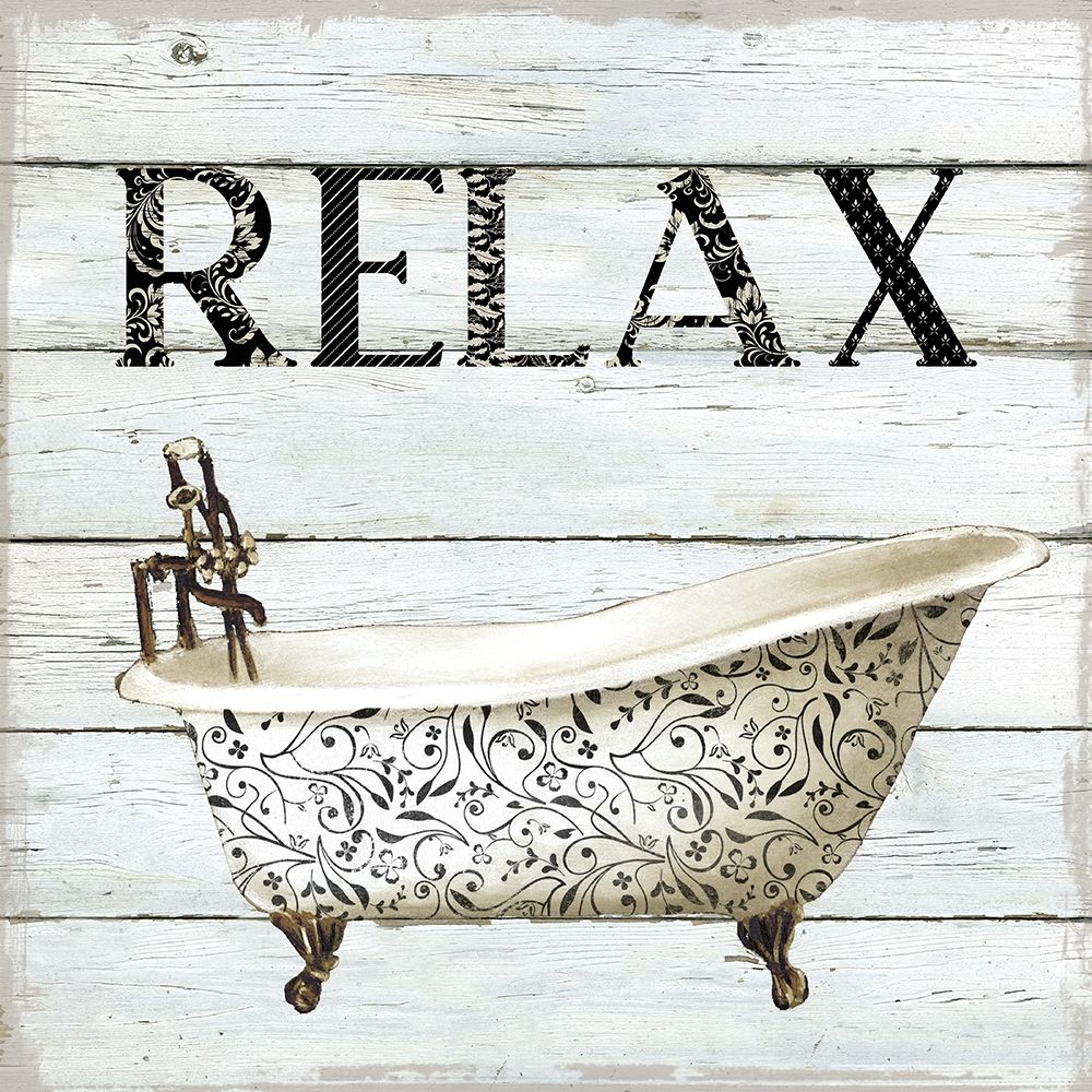 Wall Art Painting id:343076, Name: Relax Bath, Artist: Robinson, Carol