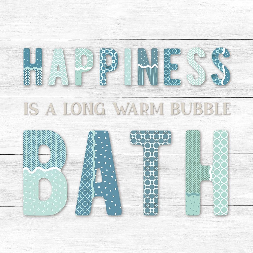 Art Print: Bubble Bath I