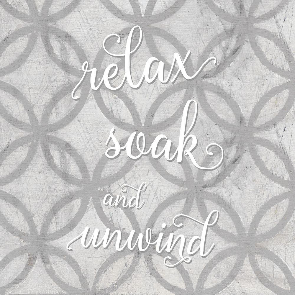 Wall Art Painting id:343290, Name: Relax, Soak, Unwind, Artist: Robinson, Carol