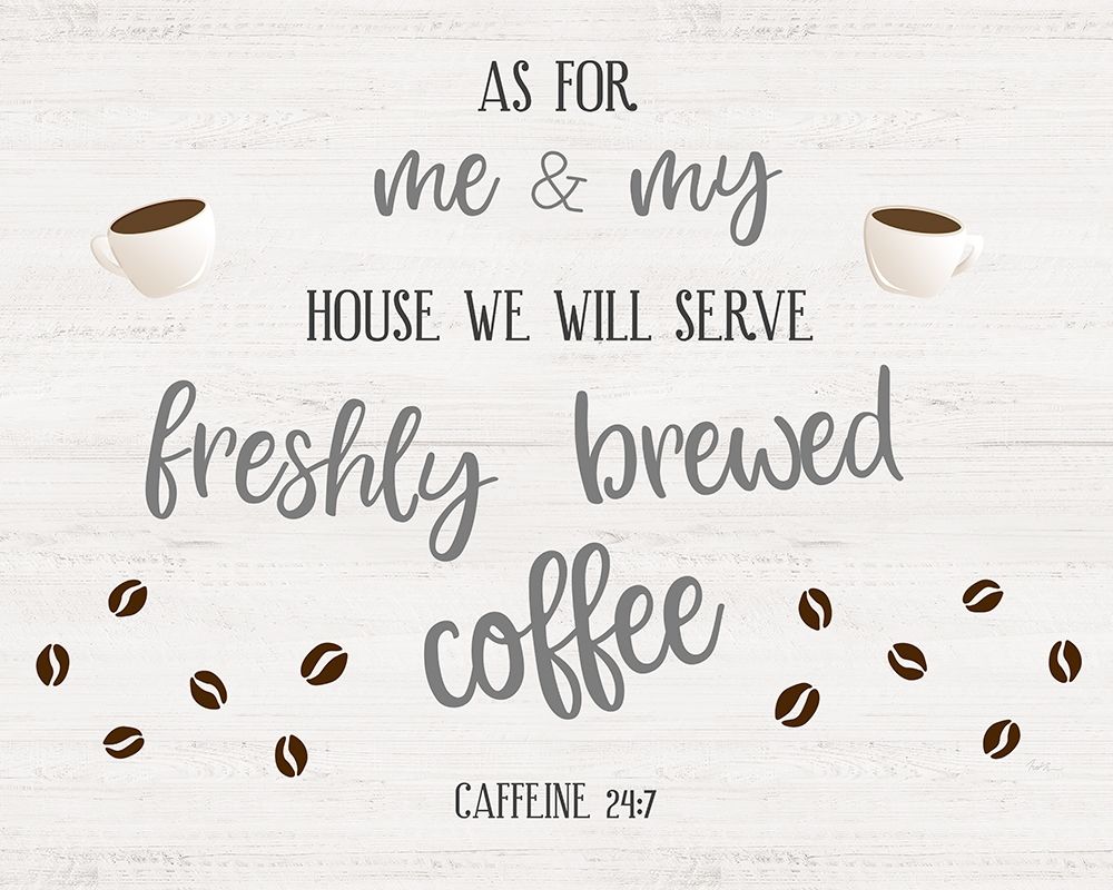 Art Print: Freshly Brewed Coffee