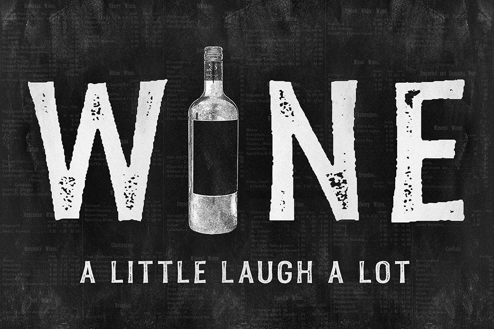 Art Print: Wine a Little