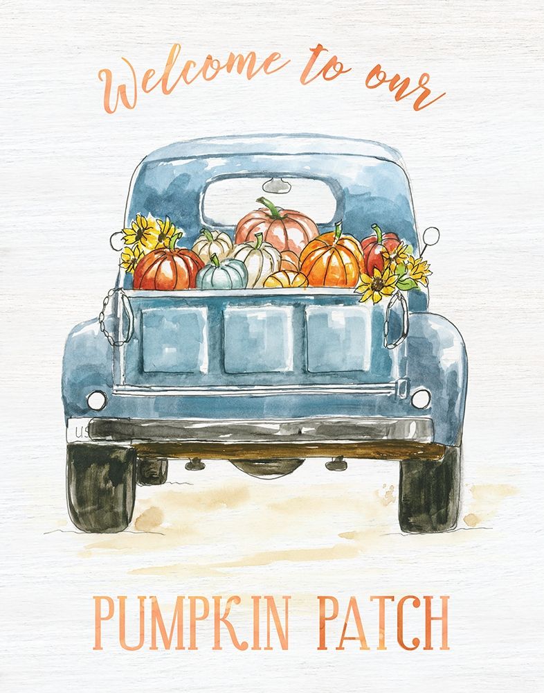 Wall Art Painting id:424971, Name: Pumpkin Patch, Artist: Nan