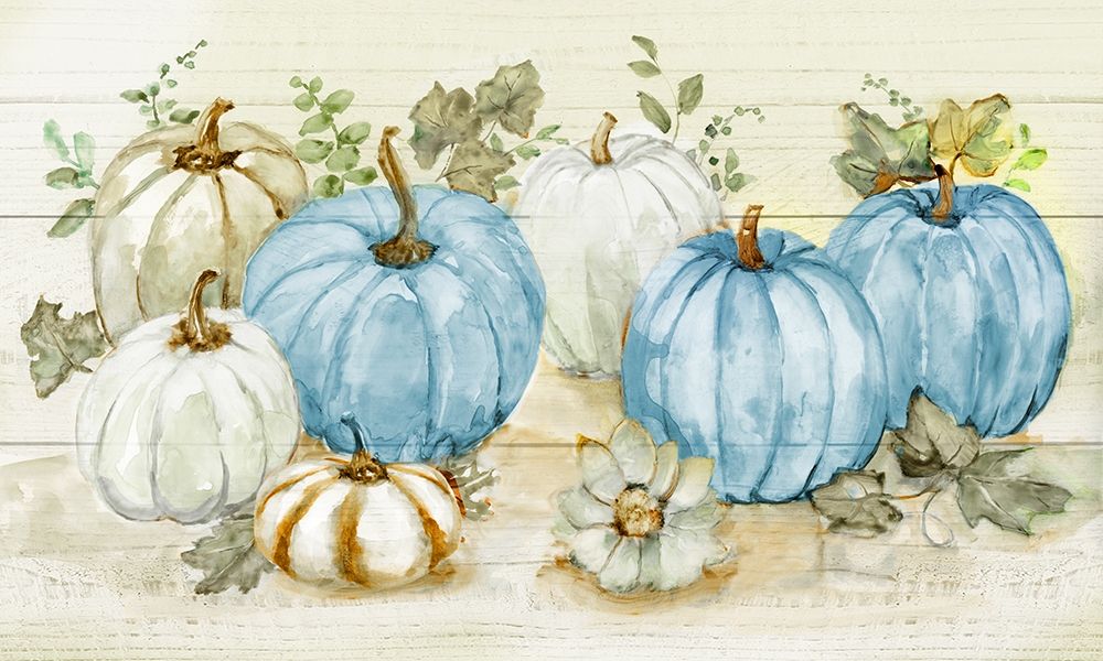 Wall Art Painting id:425025, Name: Pumpkin Harvest, Artist: Nan