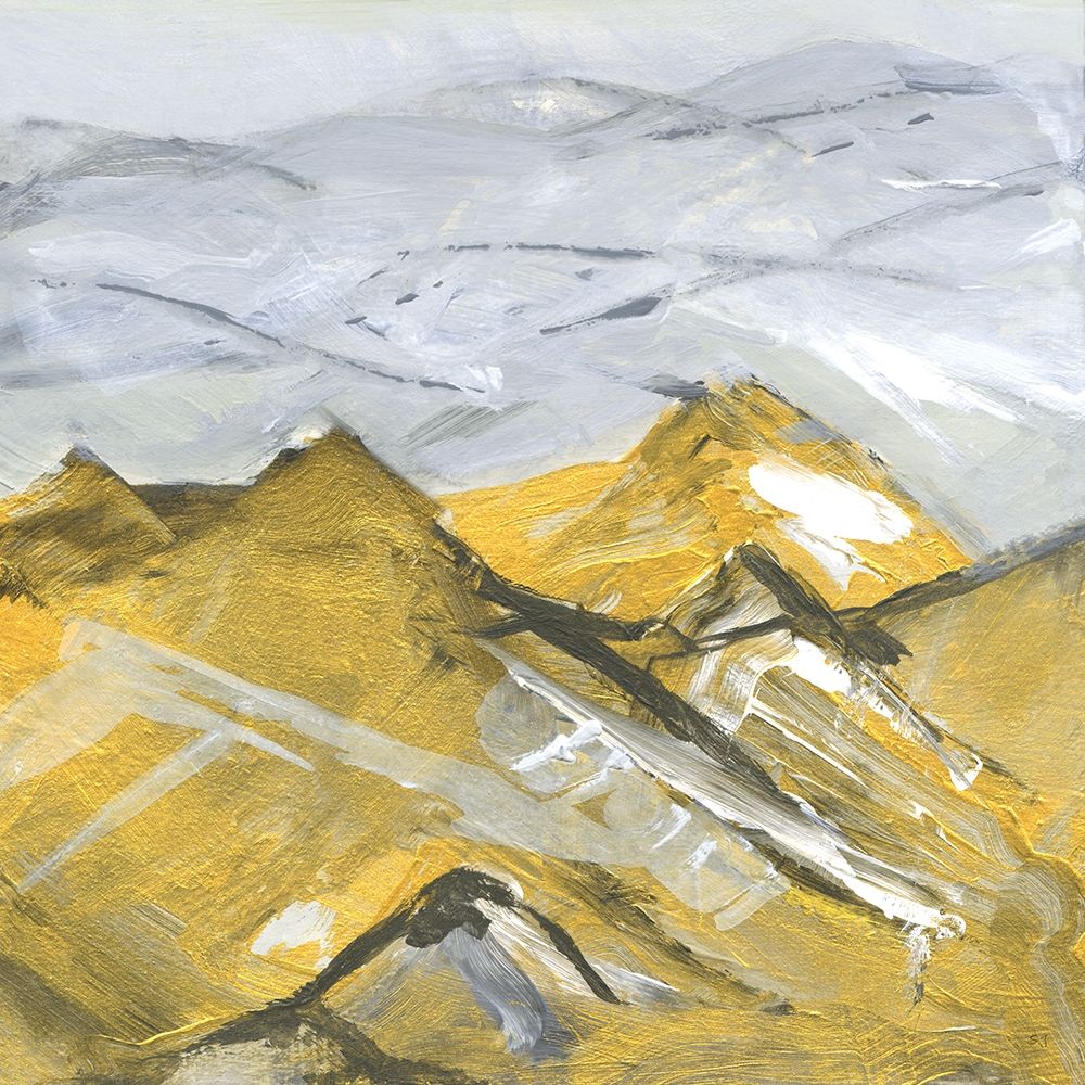 Wall Art Painting id:410408, Name: Glistening Peaks I, Artist: Jill, Susan