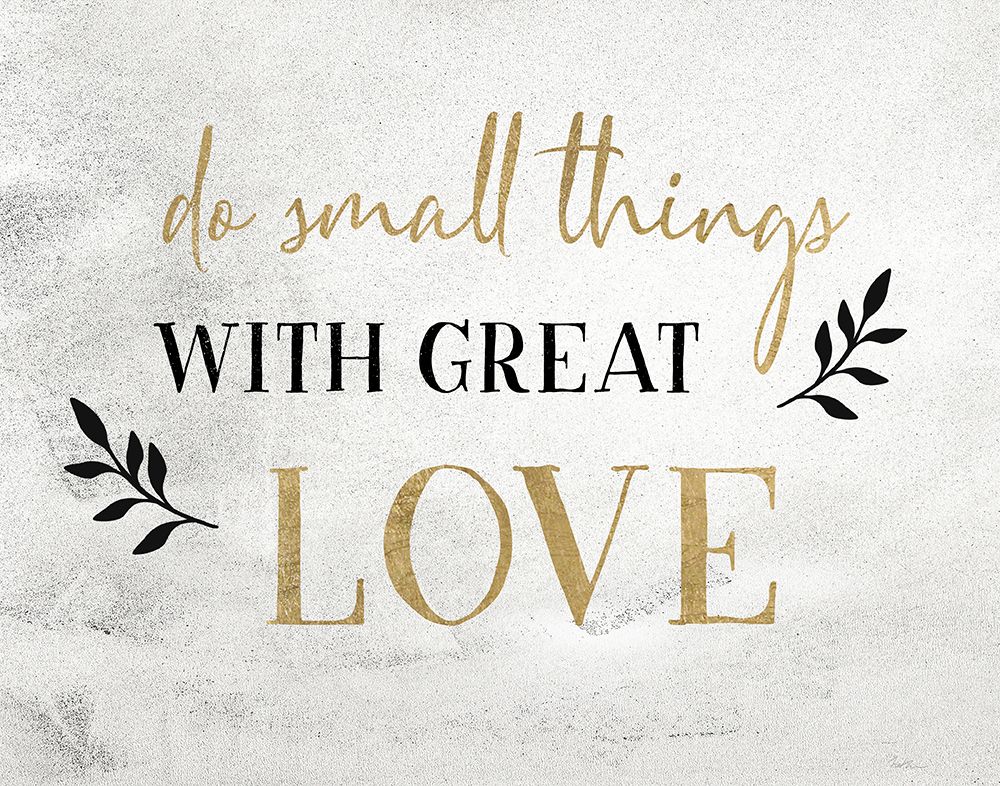 Wall Art Painting id:484814, Name: Small Things Gold, Artist: Carpentieri, Natalie