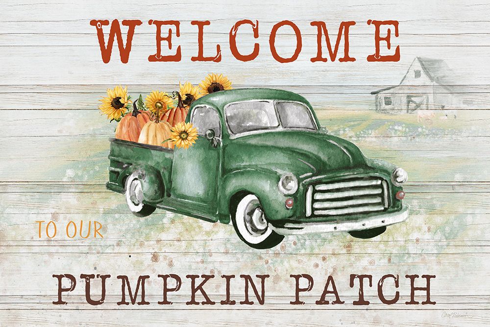 Wall Art Painting id:510646, Name: Pumpkin Patch, Artist: Robinson, Carol