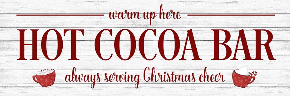 Art Print: Hot Cocoa Bar