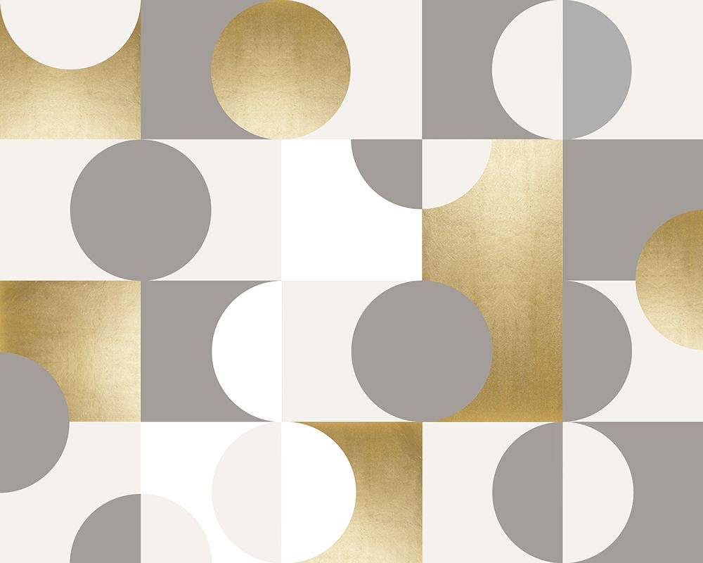 Wall Art Painting id:516841, Name: Modern Gold Reflections, Artist: Carpentieri, Natalie