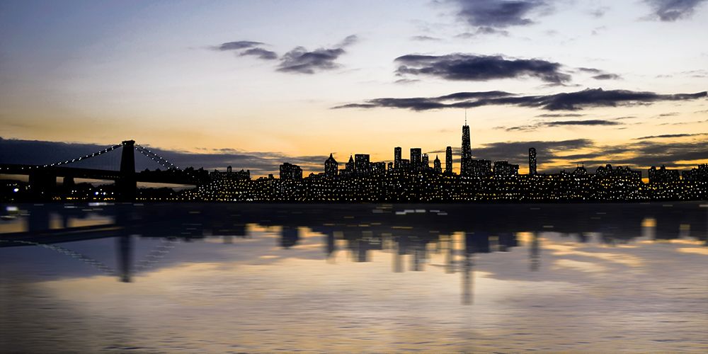 Wall Art Painting id:625875, Name: Shimmering Dusk, Artist: Carpentieri, Natalie