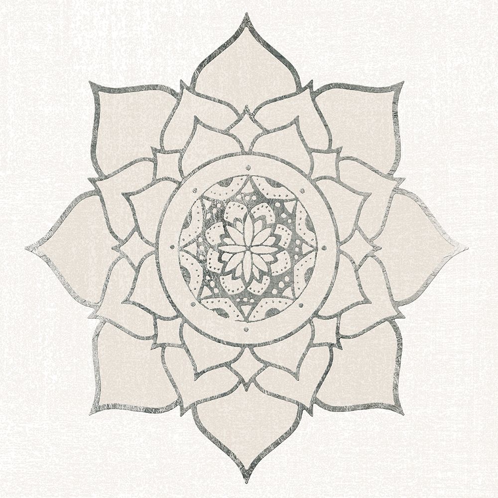 Wall Art Painting id:731467, Name: Silver Lotus, Artist: Jill, Susan