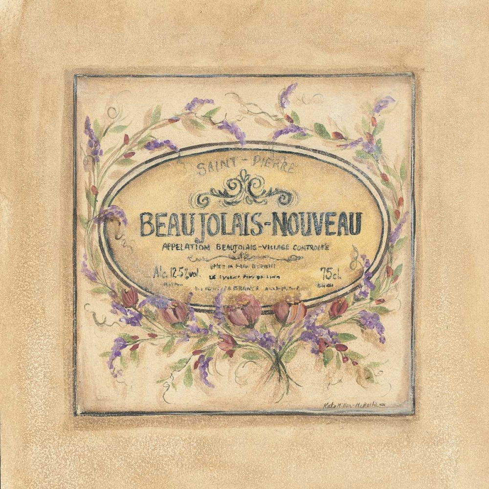 Wall art: Beaujolais Nouveau, by McRostie, Kate