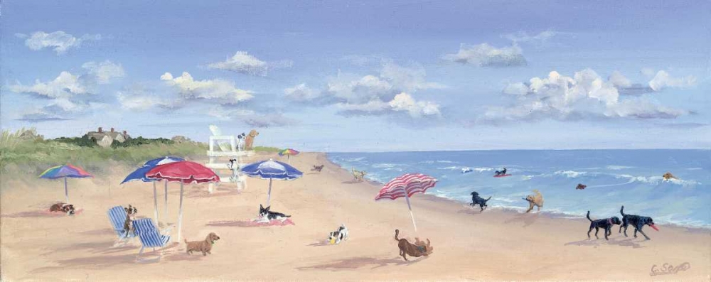 Art Print: Beach Tails