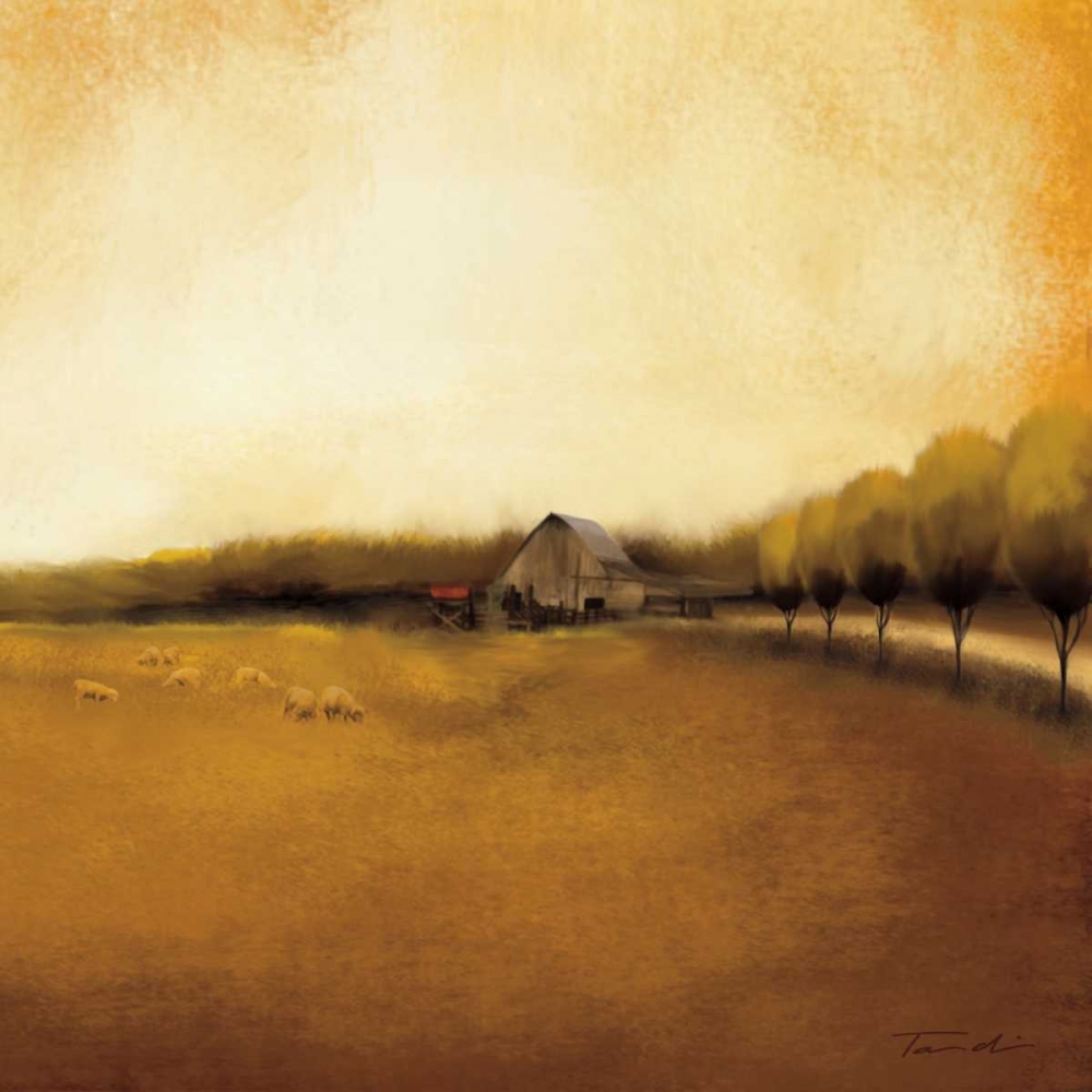 Wall Art Painting id:11130, Name: Rural Landscape I, Artist: Venter, Tandi