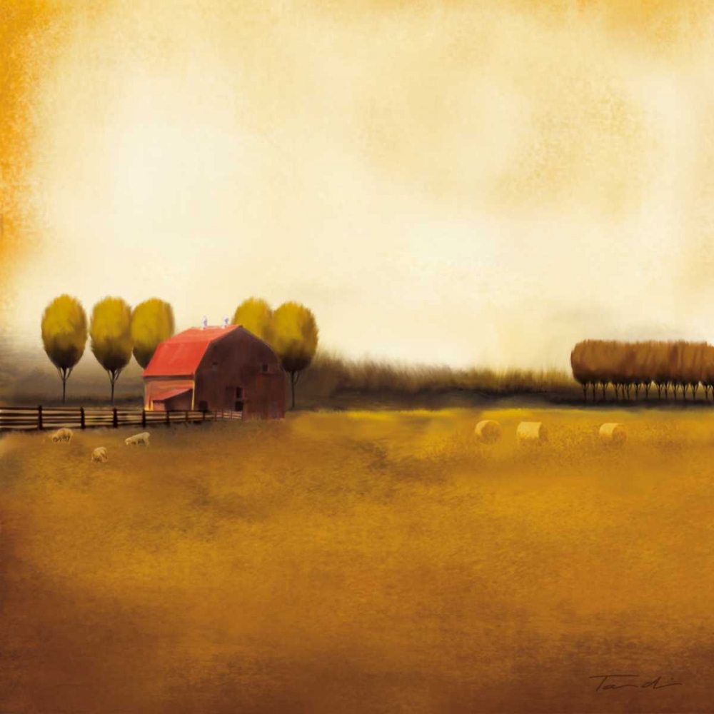 Wall Art Painting id:11131, Name: Rural Landscape II, Artist: Venter, Tandi