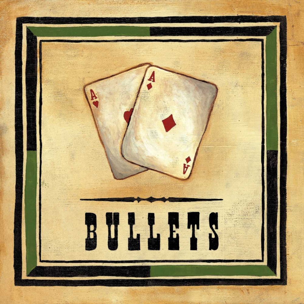 Wall art: Bullets, by Anderson-Tapp, Jocelyne