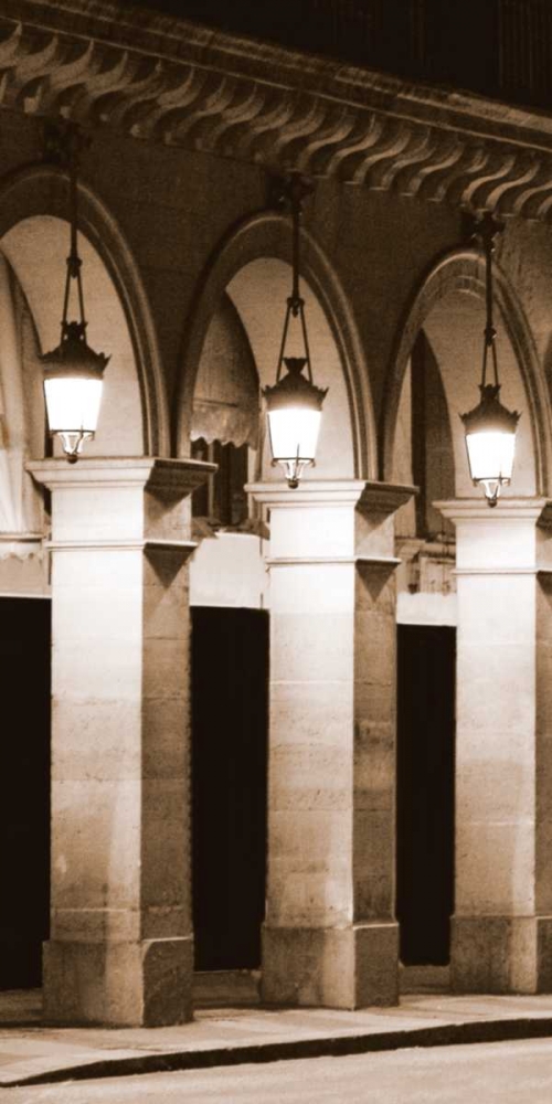 Art Print: Paris Lights I - Arches I