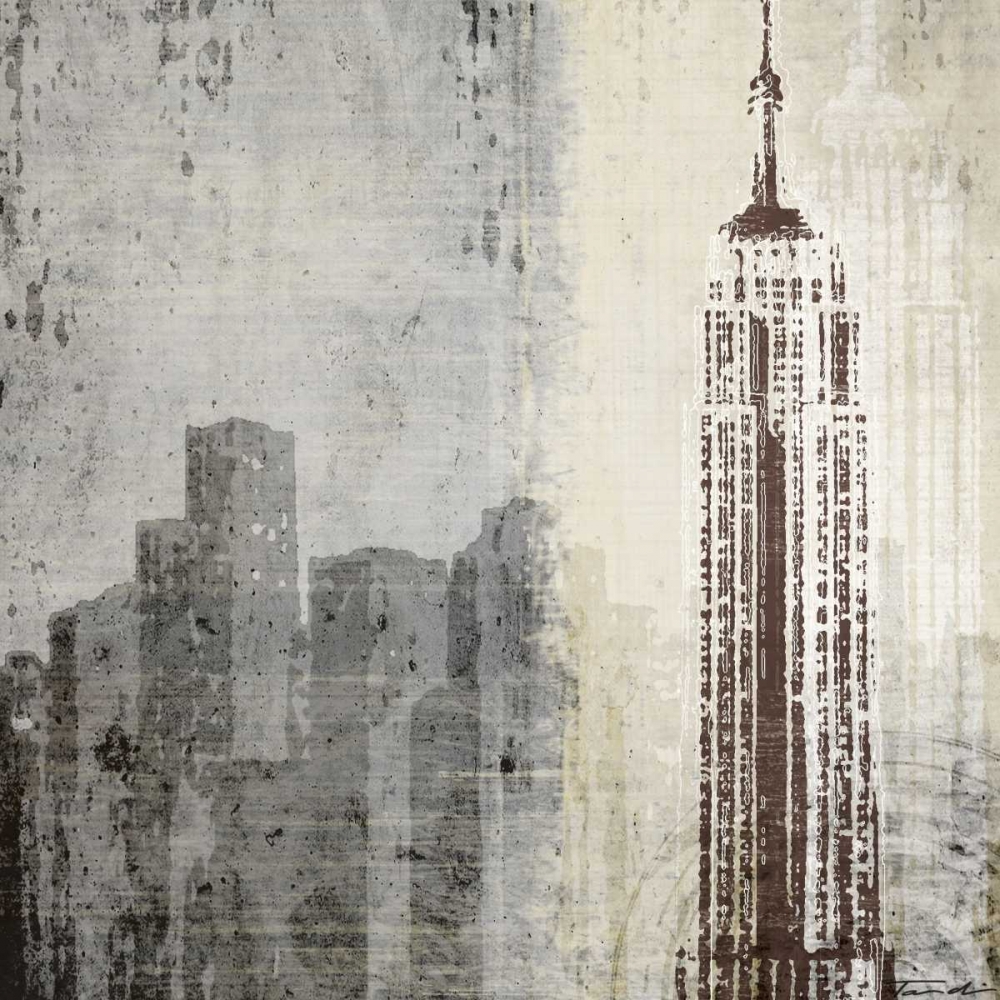 Wall art: Edifice II, by Venter, Tandi