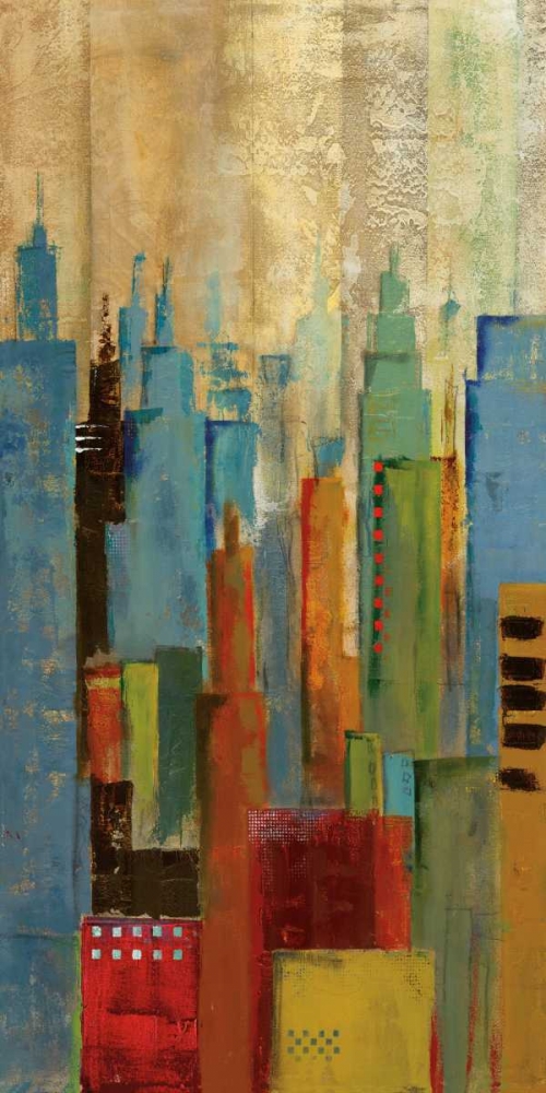 Wall art: Towerscape I, by Cardenas, Jason