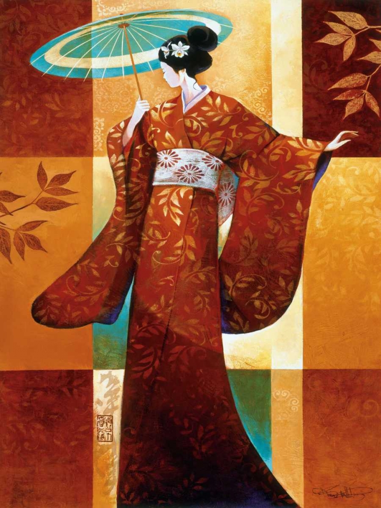 Wall Art Painting id:12880, Name: Misaki, Artist: Mallett, Keith