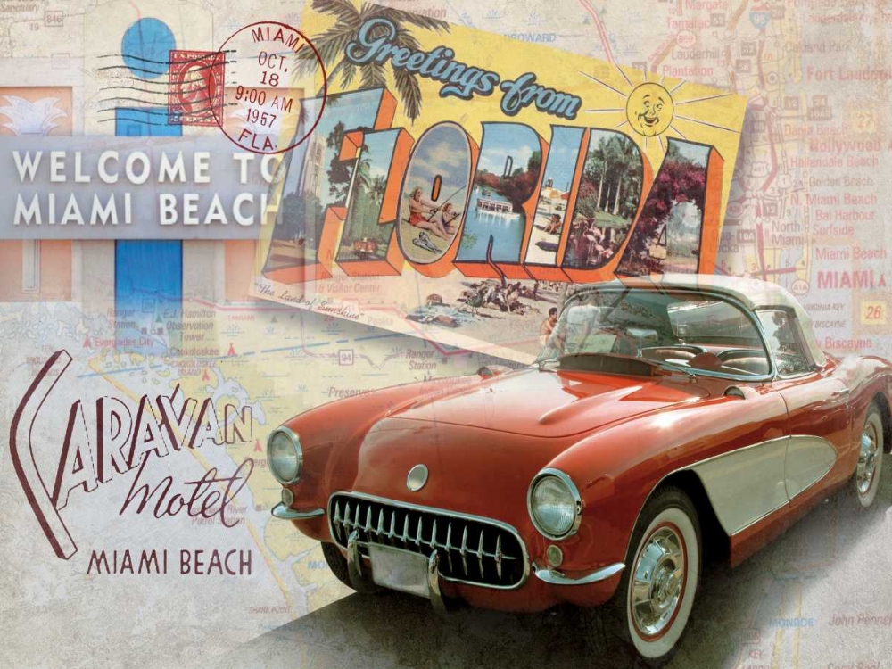 Wall art: Road Trip II, by Mallett, Keith