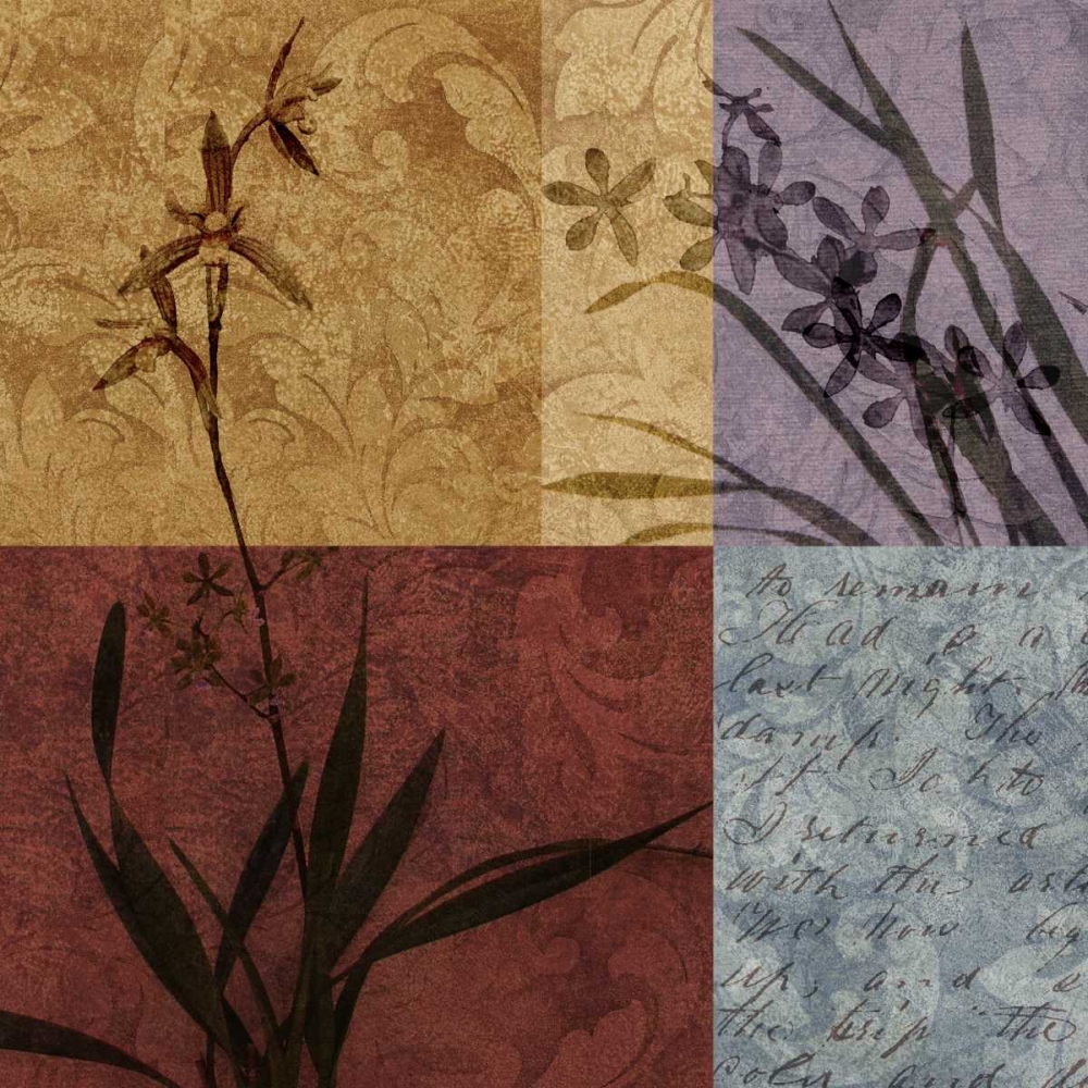 Wall Art Painting id:12091, Name: Floral and Still Life Refrain I, Artist: Mallett, Keith