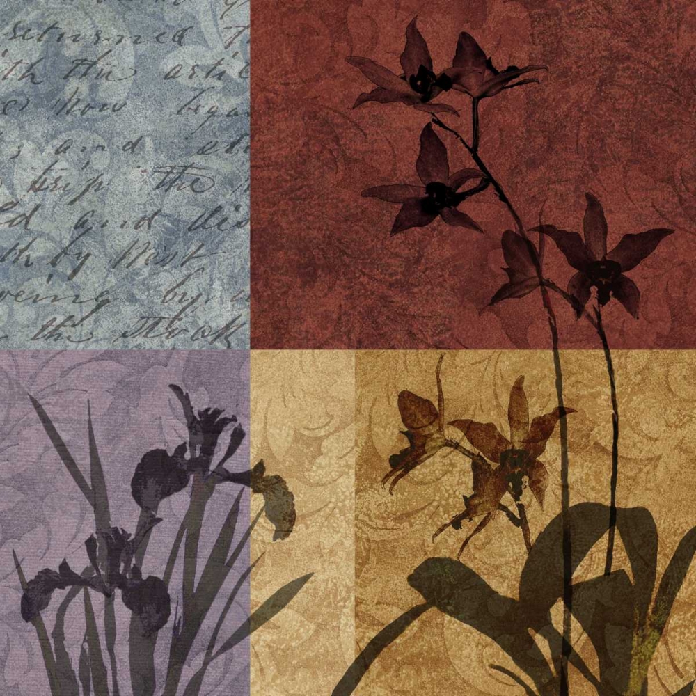 Wall Art Painting id:12092, Name: Floral and Still Life Refrain II, Artist: Mallett, Keith