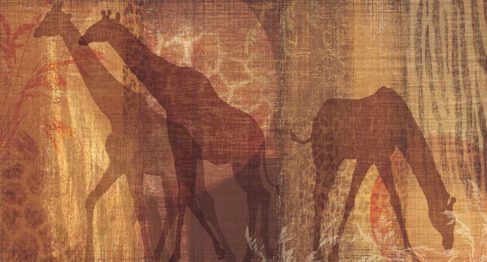 Wall Art Painting id:11205, Name: Safari Silhouette III, Artist: Venter, Tandi
