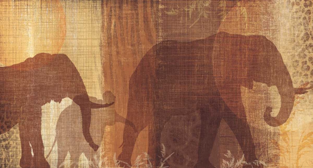 Wall Art Painting id:11206, Name: Safari Silhouette IV, Artist: Venter, Tandi