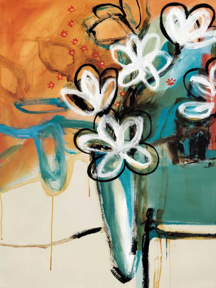 Wall art: Floral and Still Life Trance II, by Barnes, Natasha