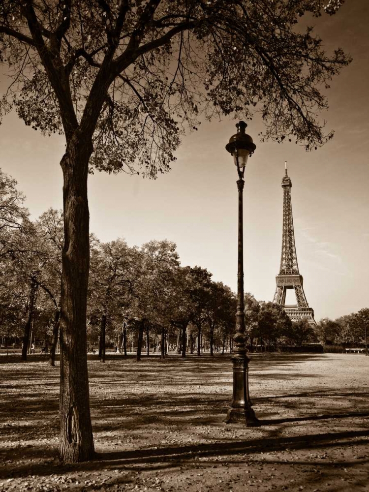 Art Print: An Afternoon Stroll - Paris I