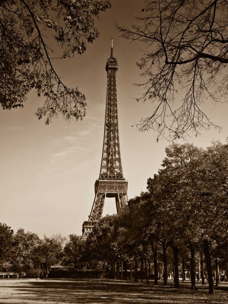 Art Print: An Afternoon Stroll - Paris II