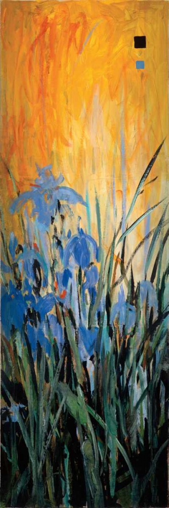 Wall Art Painting id:11794, Name: Golden Winged Garden II, Artist: Li-Leger, Don