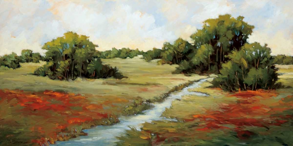 Wall Art Painting id:12546, Name: Kissimmee Grasslands, Artist: Baynes, Maija
