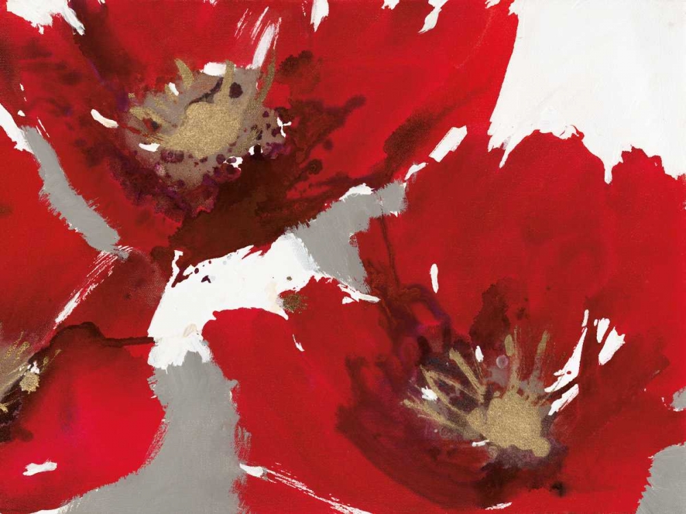 Wall art: Red Poppy Forrest II , by Barnes, Natasha