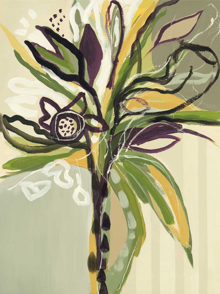 Wall Art Painting id:36108, Name: Serene Floral I, Artist: Maritz, Angela