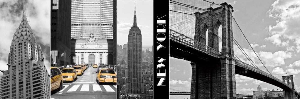 Art Print: A Glimpse of NY