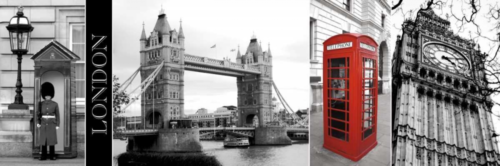 Art Print: A Glimpse of London