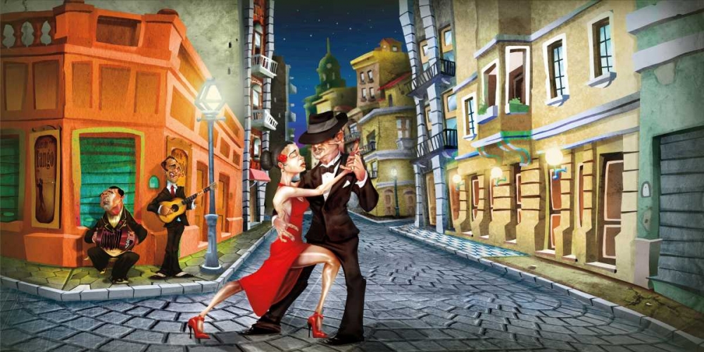 Wall art: Tango, by Perez, Adam