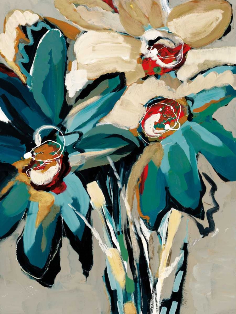 Wall Art Painting id:36235, Name: Blooming Blue I, Artist: Maritz, Angela