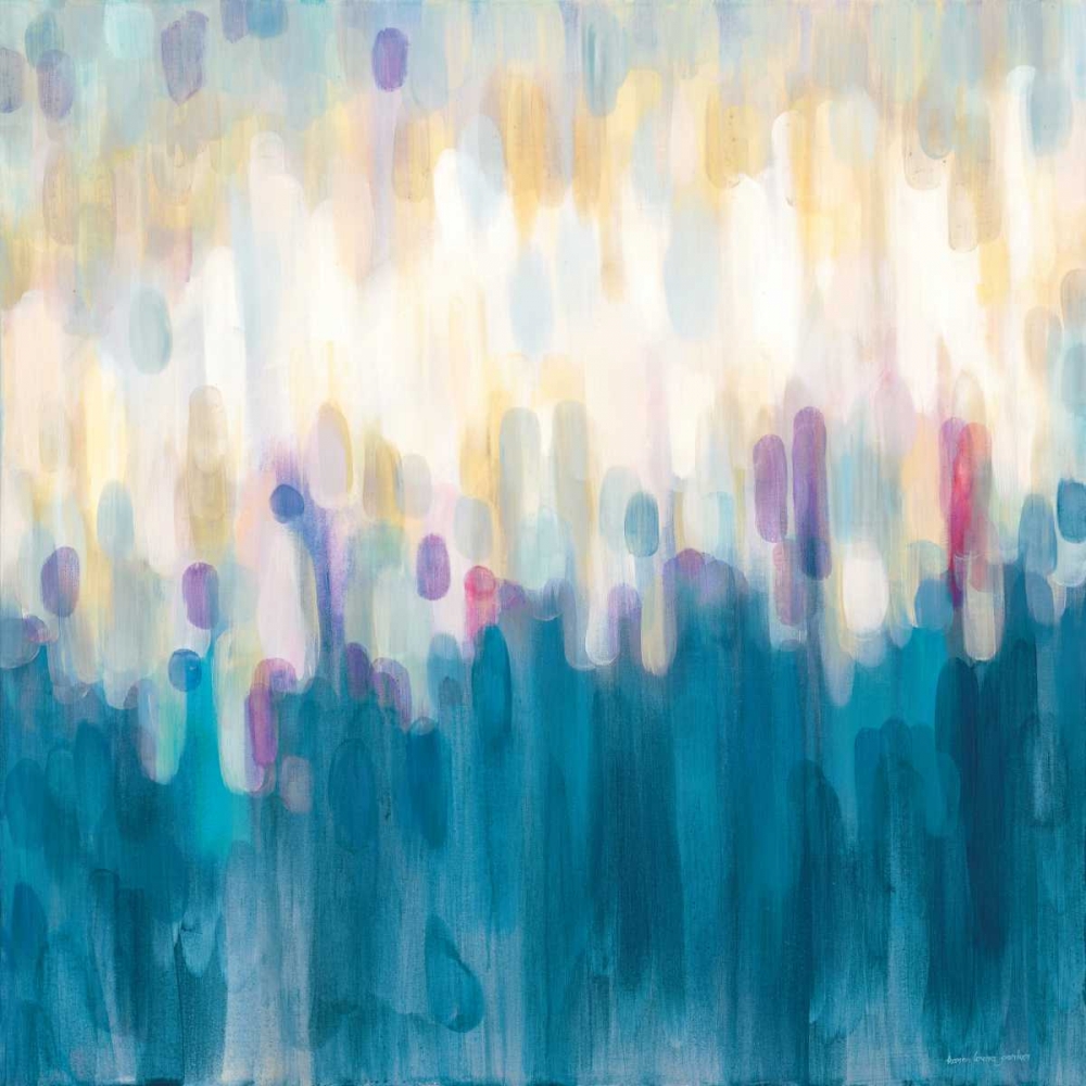 Wall Art Painting id:36371, Name: Drops of Indigo, Artist: Parker, Karen Lorena