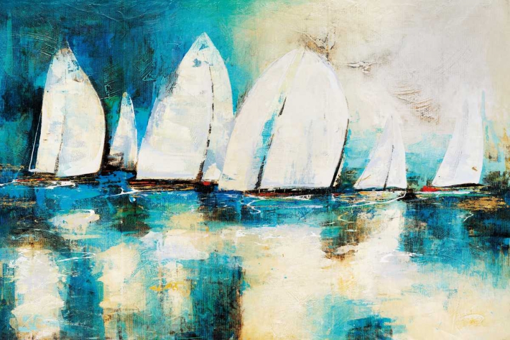 Art Print: Velero Azul