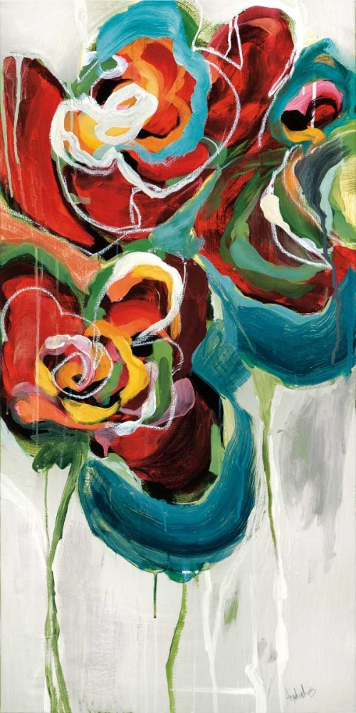 Wall art: Wasabi Rose II, by Maritz, Angela