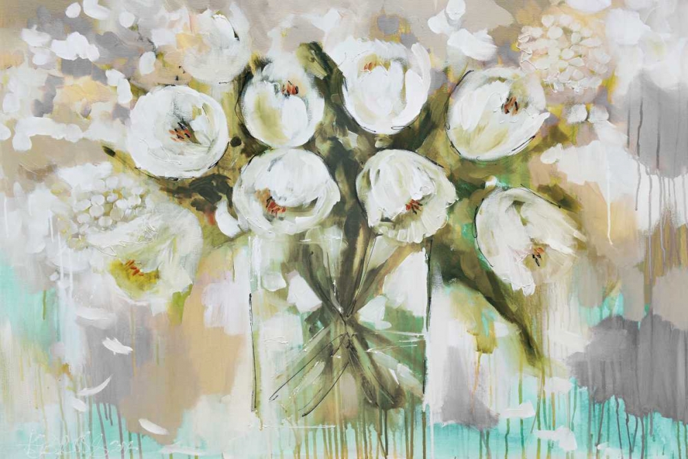 Wall Art Painting id:93487, Name: Pure Blanc Tulipa, Artist: Brooks, Amanda J.