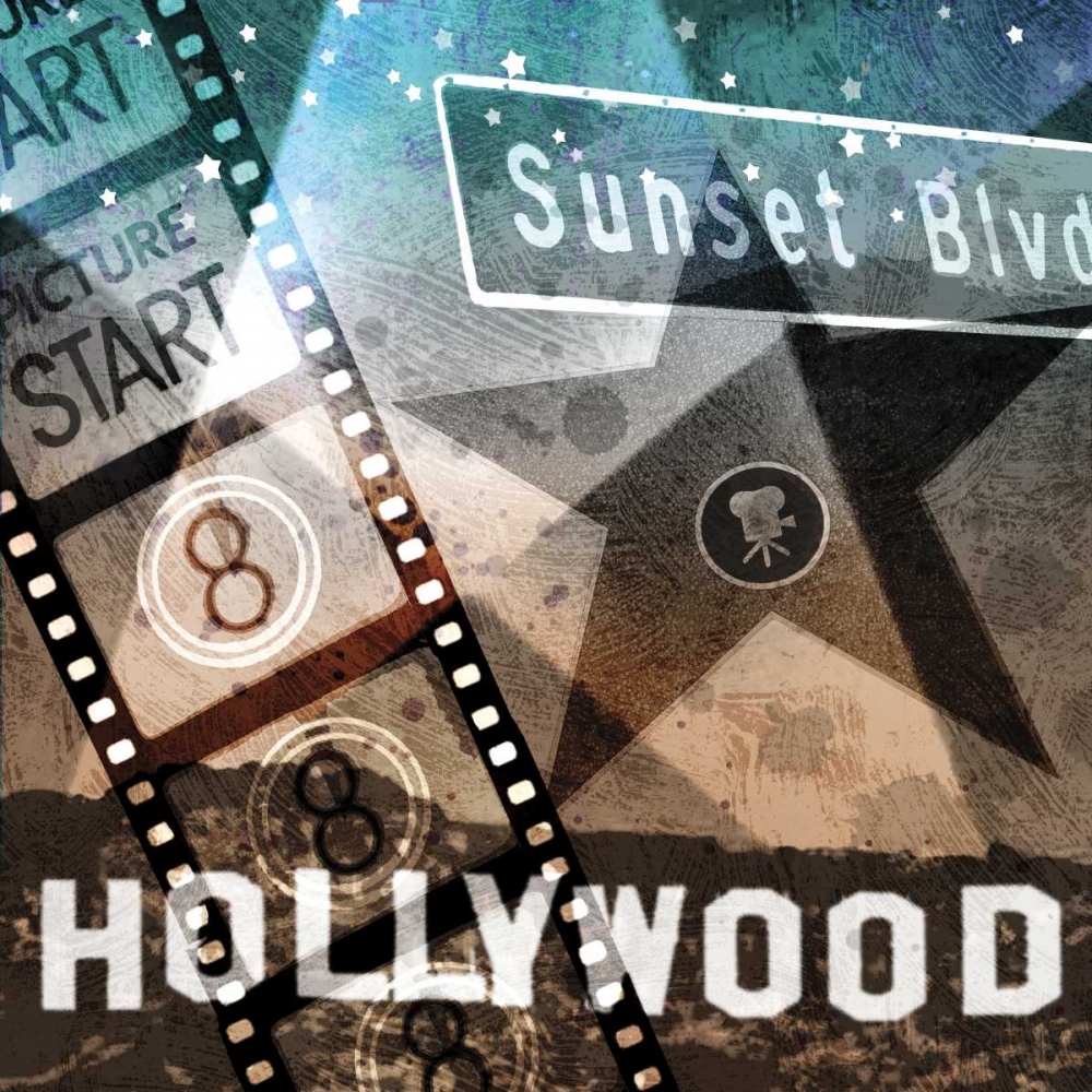 Wall art: Sunset Blvd., by Mallett, Keith