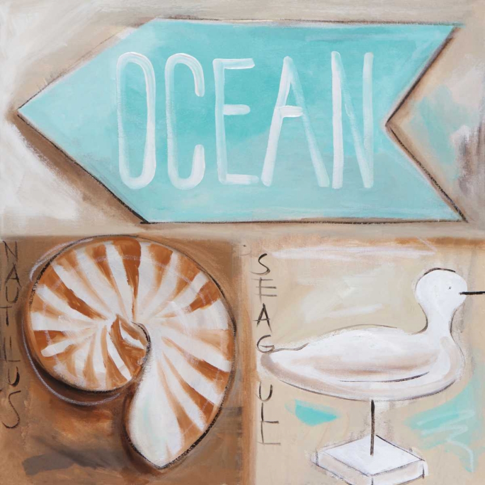 Wall Art Painting id:36527, Name: Wheres the Ocean, Artist: Brooks, Amanda J.