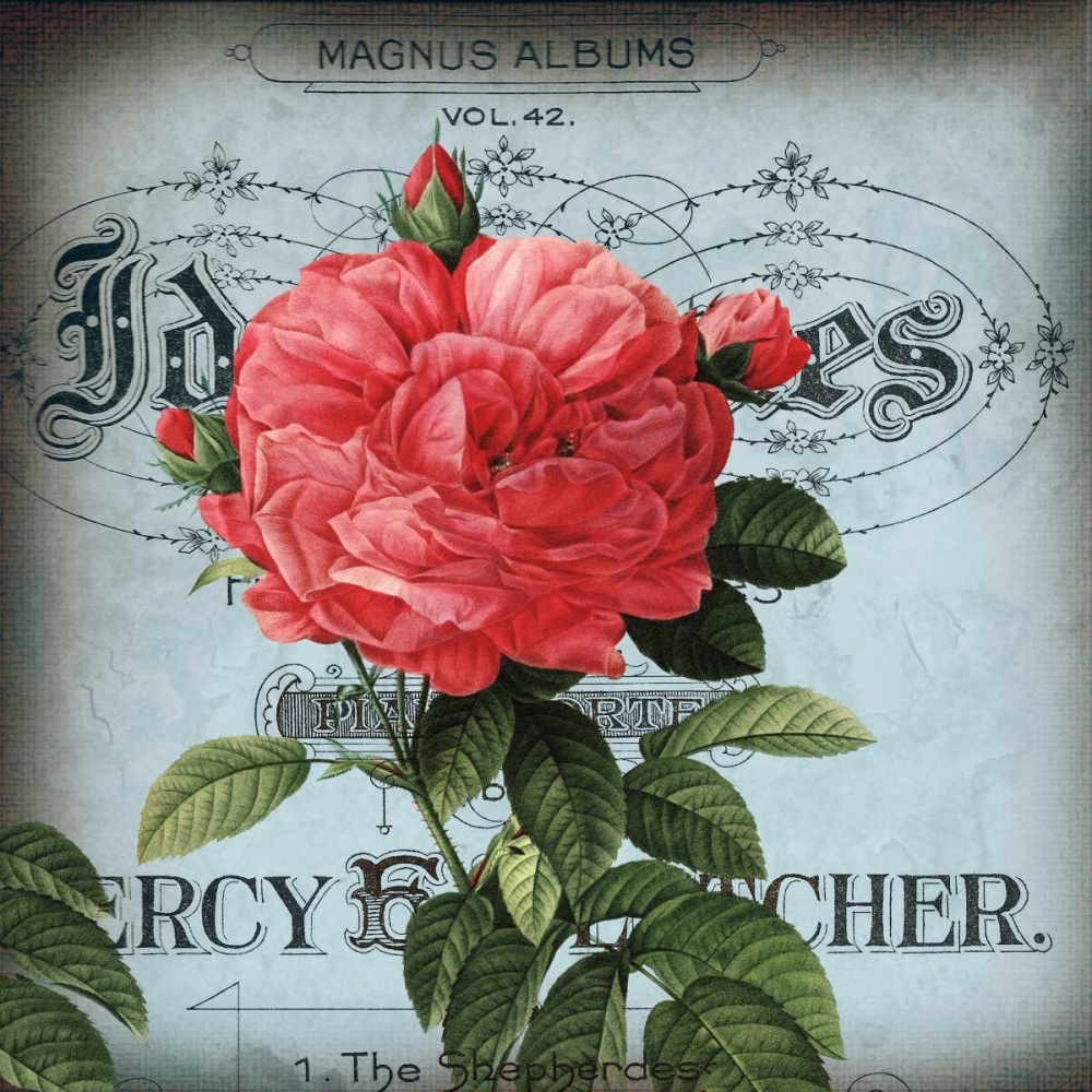 Wall Art Painting id:36529, Name: Petite Rose I, Artist: Berg, Sabine